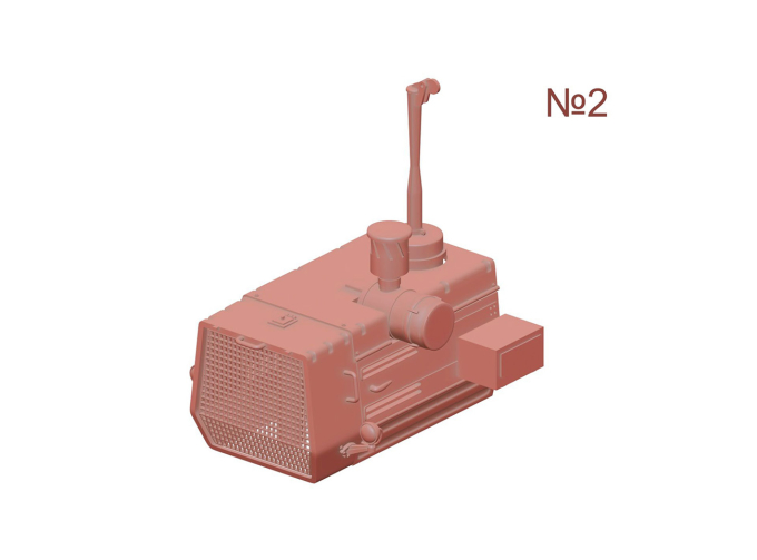 Капот на трактор Т-150. Вариант 2. Адаптировано под гусеничный журнальный трактор