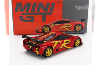 McLAREN F-1 Gtr Press (1996), Red Yellow