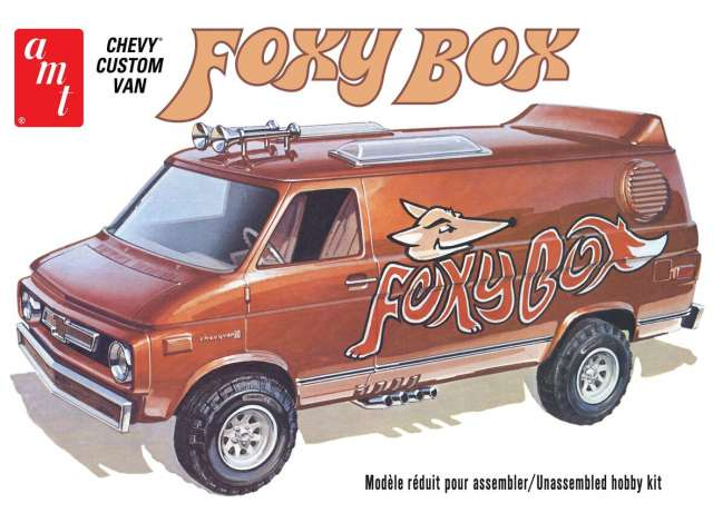 Сборная модель Chevy Van *Foxy Box*, plastic modelkit 1975
