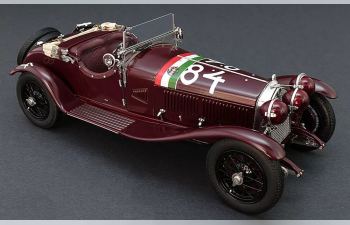 ALFA ROMEO 6C 1750 GS Mille Miglia #84 Nuvolari (1930), dsrk red