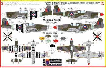 Сборная модель Mustang III