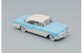 BUICK Roadmaster Riviera 4-Door Hardtop (1956), light blue / white