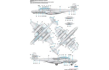 Сборная модель Gloster Meteor TT Mk.20
