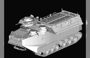 Сборная модель Десантно-гусеничная машина-амфибия AAVP-7A1 RAM/RS