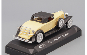 DUESENBERG Spider, beige / black