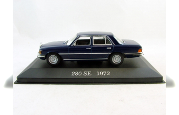 MERCEDES-BENZ 280 SE (1972), Mercedes-Benz Offizielle Modell-Sammlung 18, blue