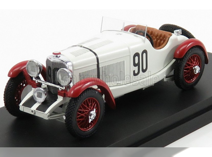 MERCEDES-BENZ Ssk №90 Mille Miglia (1932) Broschek - Sebastian, White