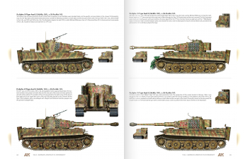 Книга на английском языке 1944 German Armour in Normandy - Camouflage Profile Guide