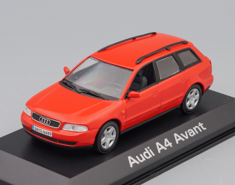 AUDI A4 Avant, red