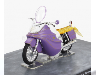 BATMAN Batgirl Motorcycle - Batman Tv Series, Purple Yellow