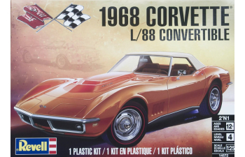 Сборная модель Corvette L-88 Roadster Level 4 (1968)