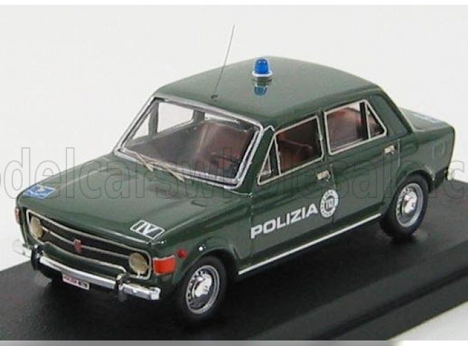 FIAT 128 4 Porte Polizia Police (1969), Green