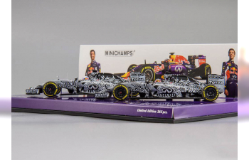 2-car set - INFINITI Red Bull Racing RENAULT RB11 Pre-season testing Ricciardo - Kvyat (2015), black / white