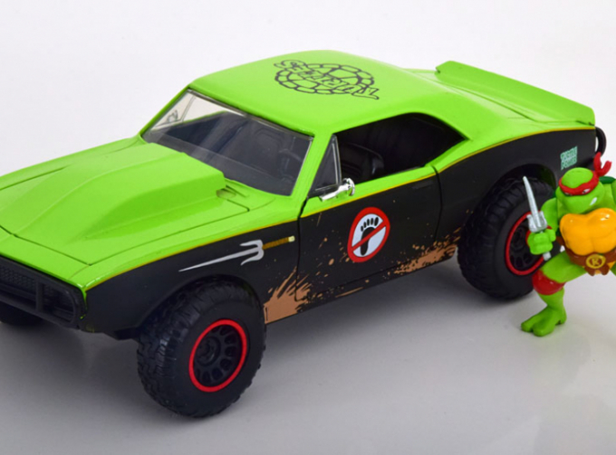 CHEVROLET Camaro (1967) - Raphael Ninja Turtles - Tartarughe Ninja, Green Black