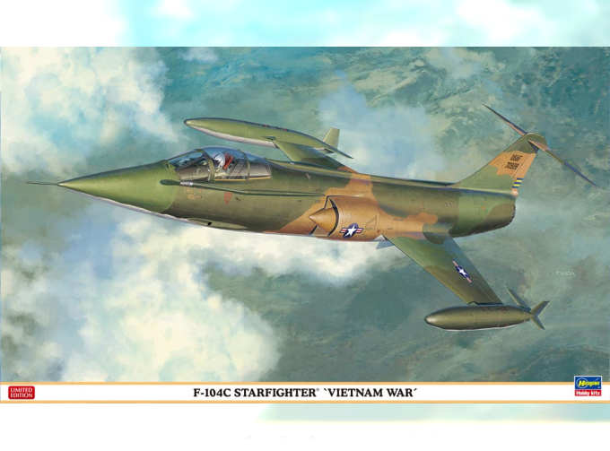 Сборная модель F-104C VIETNAM WAR