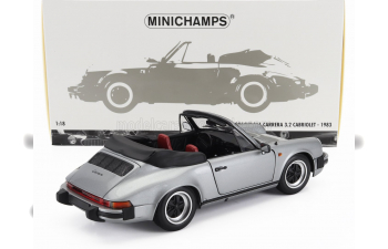 PORSCHE 911 3.2 Carrera Cabriolet (1983), Grey Met