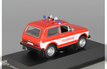 LADA Niva (Волжский 2121) Feuerwehr DDR, red