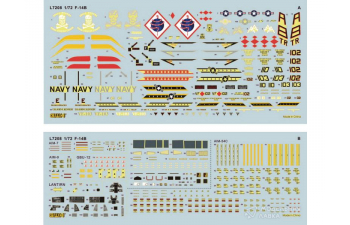 Сборная модель  F-14B Tomcat