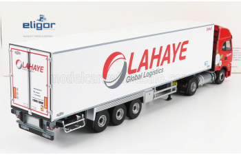 IVECO FIAT S-WAY NP TRUCK SEMI-FRIGO LAHAYE TRANSPORTS (2019), RED WHITE