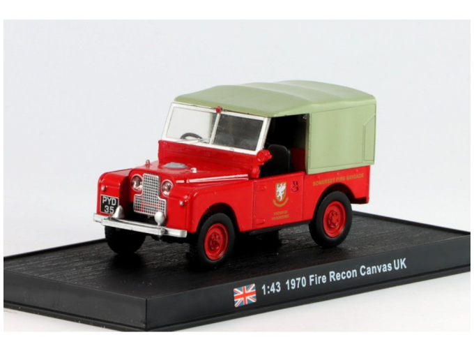 LAND ROVER Fire Recon Canvas Пожарные UK (1970)