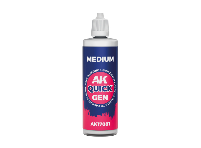 Медиум для красок серии QUICK GEN / MEDIUM FOR QUICK GEN PAINTS, 60 мл