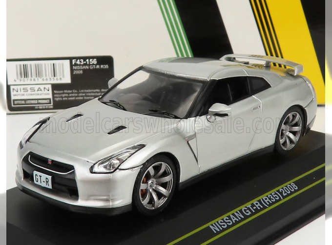 NISSAN Gt-r (r35) Coupe 2008, Silver