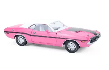 DODGE Challenger R/T Hardtop 440 Six Pack (1970) Panther Pink/Black/White