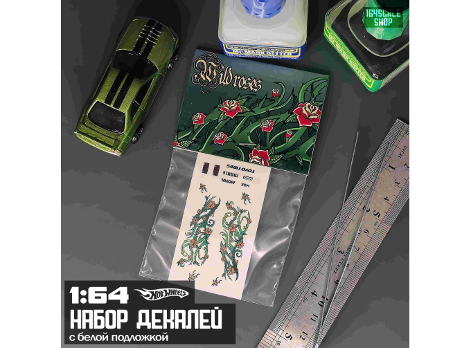 Декаль "Дикие Розы"