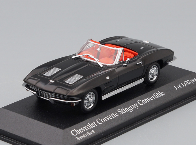 CHEVROLET Corvette Cabriolet (1963), black