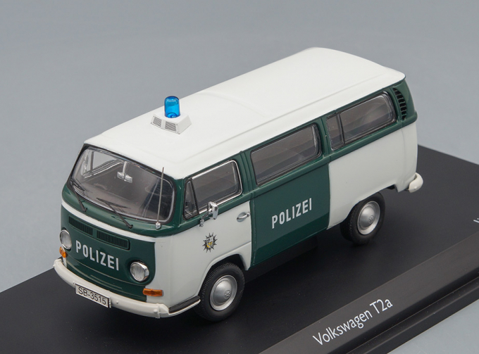 VOLKSWAGEN T2a "Polizei Saarbrücken", white