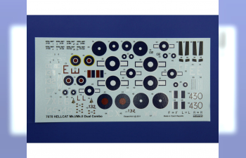 Сборная модель Британский самолет Hellcat Mk.I / Mk.II (DUAL COMBO)
