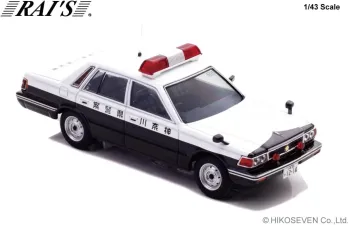 NISSAN Cedric (YPY30) *High Way Police Car Kanagawa 505* (1984), black / white