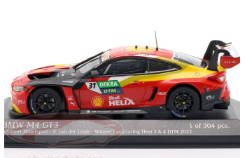BMW M4 GT3 #31 Winner Lausitzring Race 1 & 2 / DTM champion Sheldon van der Linde (2022)