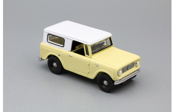 INTERNATIONAL Scout 80 4x4 1961, yellow / white