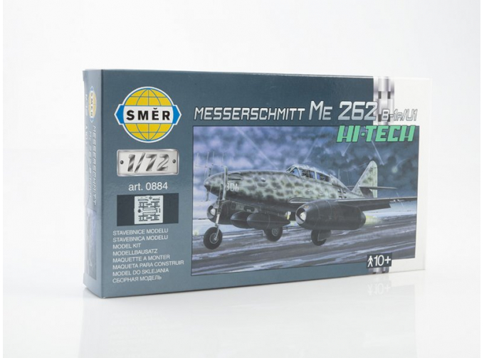 Сборная модель Messerschmitt Me 262 B-1a/U1 (Hi-Tech Kit)