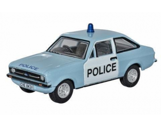 FORD Escort Mk.II "Metropolitan Police" 1982 Light Blue/White