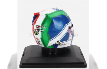 HELMET F1 Casco - Alfa Romeo C38 Ferrari Team Alfa Romeo N99 Season (2019) A.Giovinazzi, Red White Blue