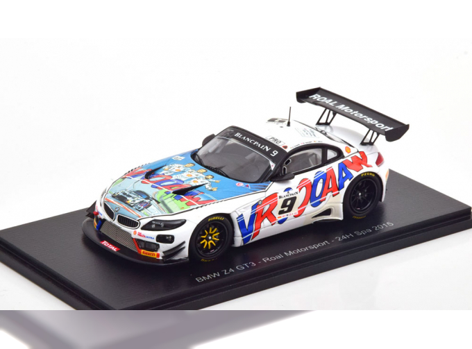 BMW Z4 GT3 N°9 Roal Motorsport 24H Spa -T. Glock - A. Zanardi - B. Spengler(2015)