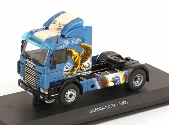 SCANIA 143M The Griffin (1990), blue metallic