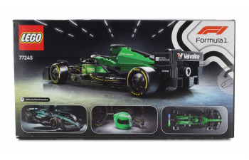ASTON MARTIN Lego Speed Champion - F1 Amr24 Team Aramco Cognizant Season 2024 - 269 Pezzi - 269 Pcs, Green Black