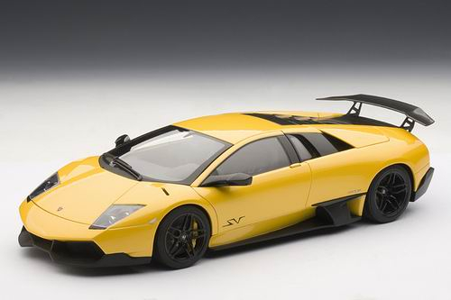 LAMBORGHINI MURCIELAGO LP670-4 SV 2009, YELLOW 