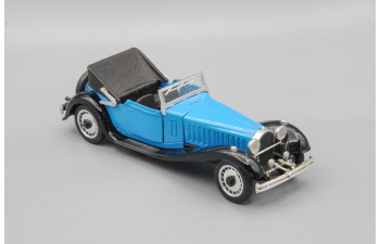 BUGATTI 41 Royale Cabriolet Open (1927), black/blue