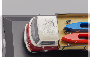 (Уценка!) VOLKSWAGEN T2a + Seifenkisten, dark red / beige