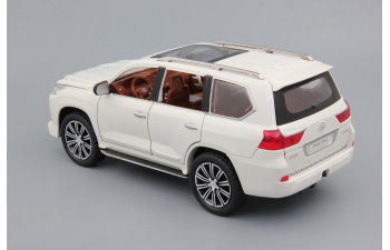 LEXUS LX570, white