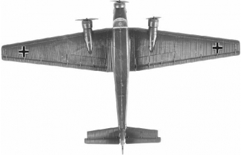 Сборная модель Немецкий Транспортный самолёт Ju-52 (1932-45)