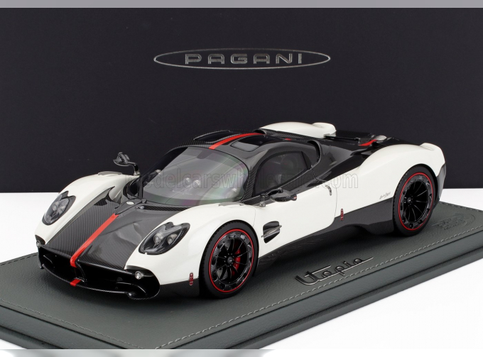 PAGANI Utopia (2022) - Con Vetrina - With Showcase, Bianco Benny - White