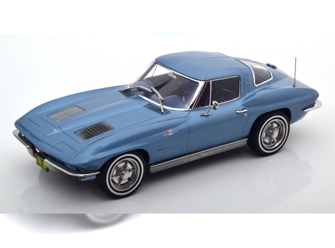 CHEVROLET Corvette C2 Stingray (1963), light blue metallic