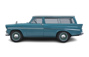 PRINCE Skyway 2 door wagon (1960), light blue