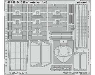 Фототравление Do 217N-1 экстерьер