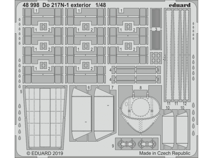 Фототравление Do 217N-1 экстерьер